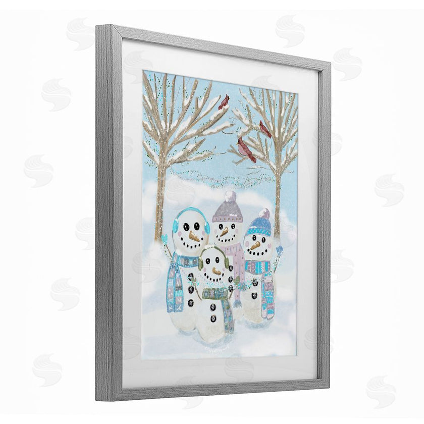 Kristal Clifford | Happy Snowman Family