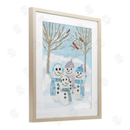 Kristal Clifford | Happy Snowman Family