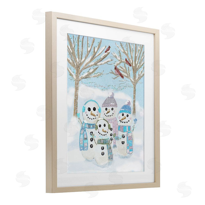 Kristal Clifford | Happy Snowman Family