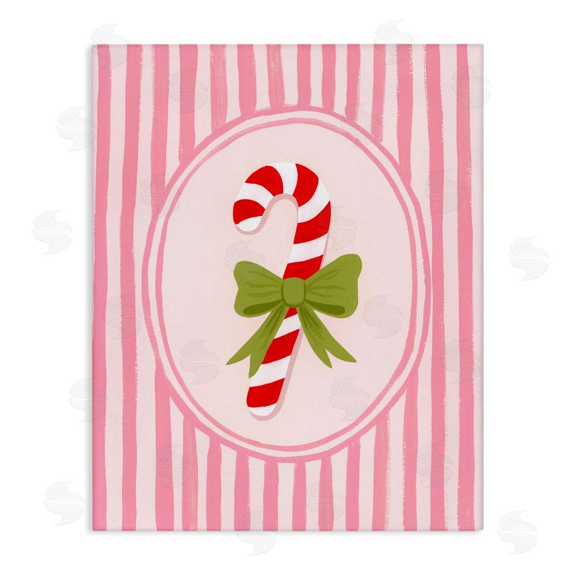 Courtney Haley | Candy Cane with Ribbon Stripes