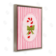 Courtney Haley | Candy Cane with Ribbon Stripes