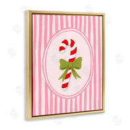 Courtney Haley | Candy Cane with Ribbon Stripes