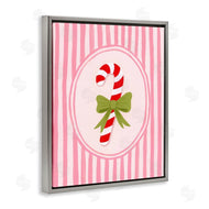 Courtney Haley | Candy Cane with Ribbon Stripes