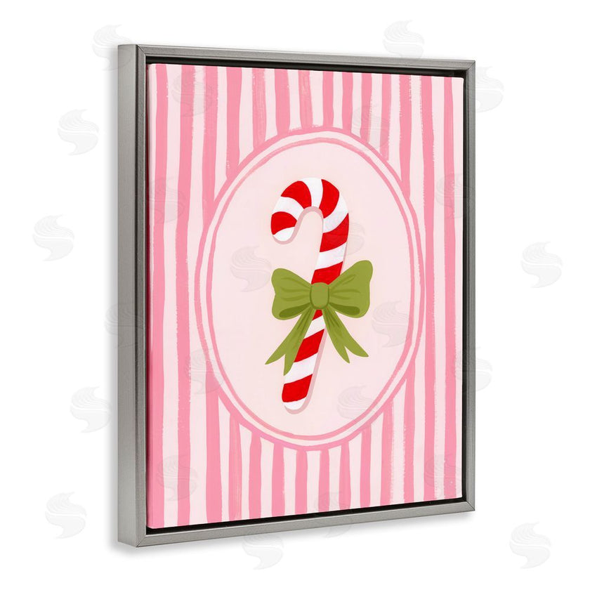 Courtney Haley | Candy Cane with Ribbon Stripes