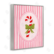 Courtney Haley | Candy Cane with Ribbon Stripes