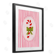 Courtney Haley | Candy Cane with Ribbon Stripes