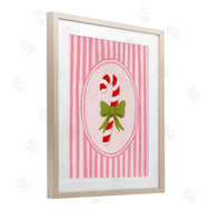 Courtney Haley | Candy Cane with Ribbon Stripes
