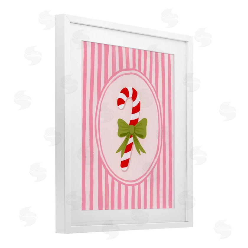 Courtney Haley | Candy Cane with Ribbon Stripes