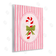 Courtney Haley | Candy Cane with Ribbon Stripes