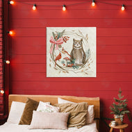 Kelley Talent | Woodland Owl Rustic Wreath