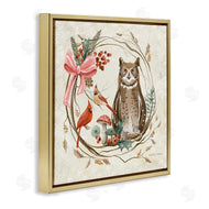 Kelley Talent | Woodland Owl Rustic Wreath