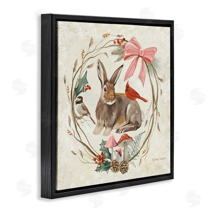 Kelley Talent | Woodland Rabbit Rustic Wreath
