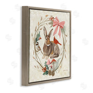 Kelley Talent | Woodland Rabbit Rustic Wreath