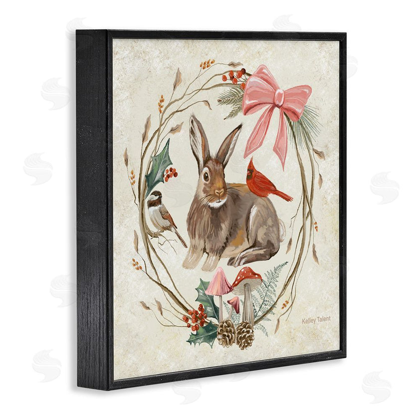 Kelley Talent | Woodland Rabbit Rustic Wreath