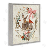 Kelley Talent | Woodland Rabbit Rustic Wreath