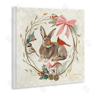 Kelley Talent | Woodland Rabbit Rustic Wreath