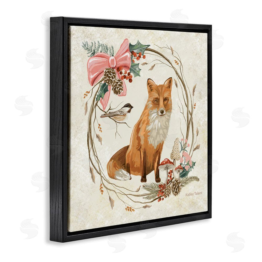 Kelley Talent | Woodland Fox Rustic Wreath