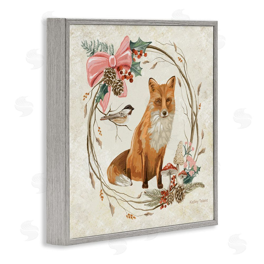 Kelley Talent | Woodland Fox Rustic Wreath