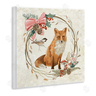 Kelley Talent | Woodland Fox Rustic Wreath