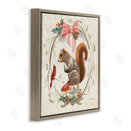 Kelley Talent | Woodland Squirrel Rustic Wreath