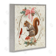 Kelley Talent | Woodland Squirrel Rustic Wreath