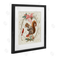 Kelley Talent | Woodland Squirrel Rustic Wreath