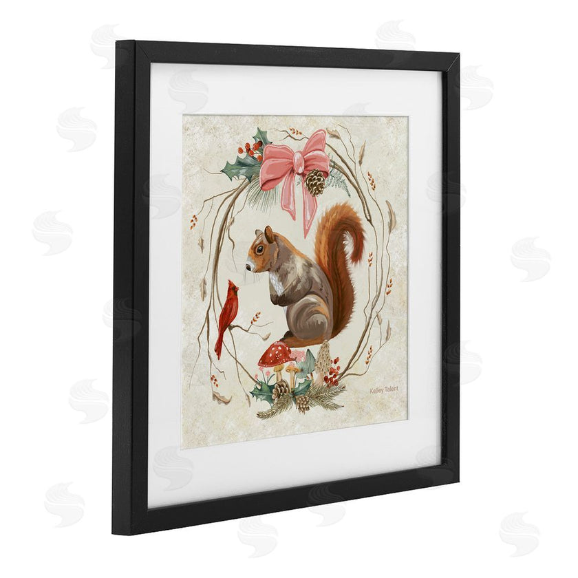 Kelley Talent | Woodland Squirrel Rustic Wreath