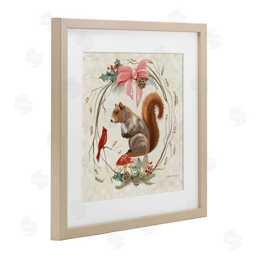 Kelley Talent | Woodland Squirrel Rustic Wreath