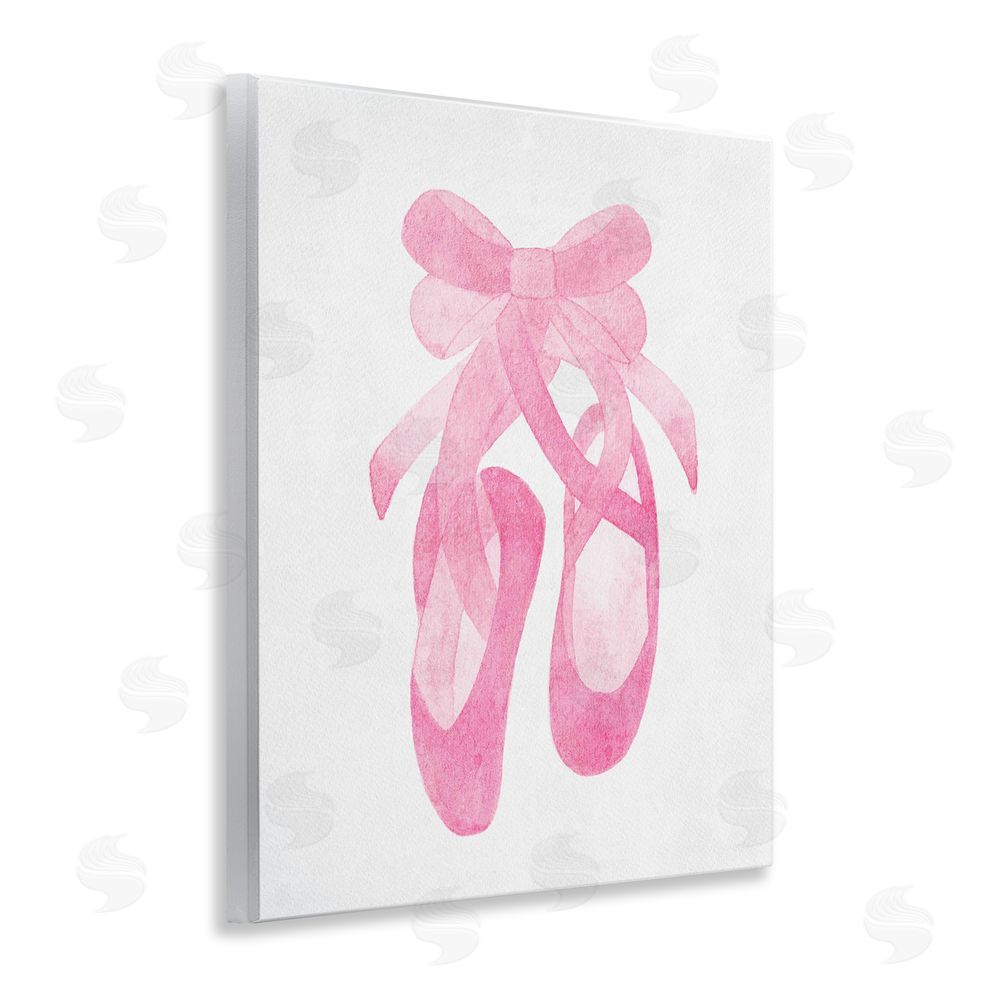 Camila Juncos Ballerina Shoes Watercolor Wall Plaque Art Print