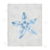 Camila Juncos | Soft Watercolor Blue Starfish