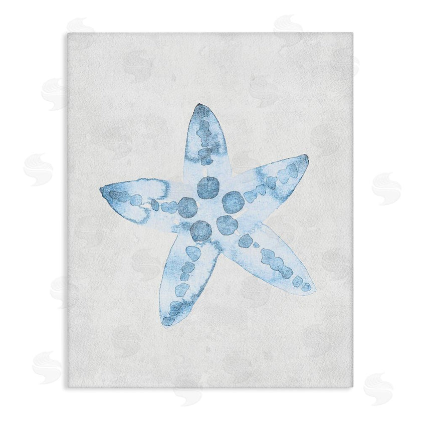 Camila Juncos | Soft Watercolor Blue Starfish