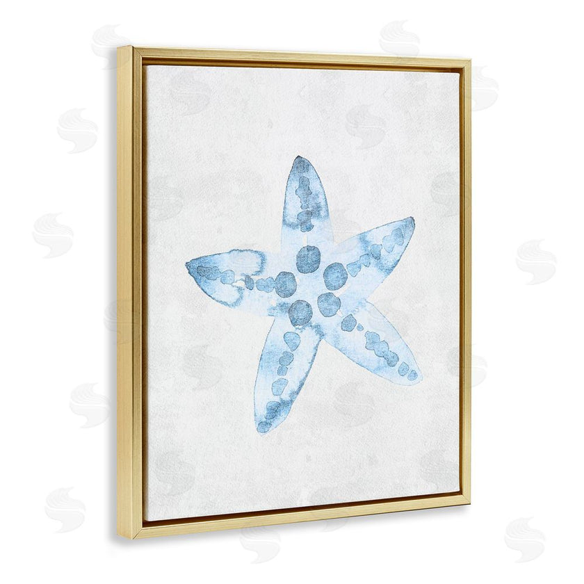 Camila Juncos | Soft Watercolor Blue Starfish