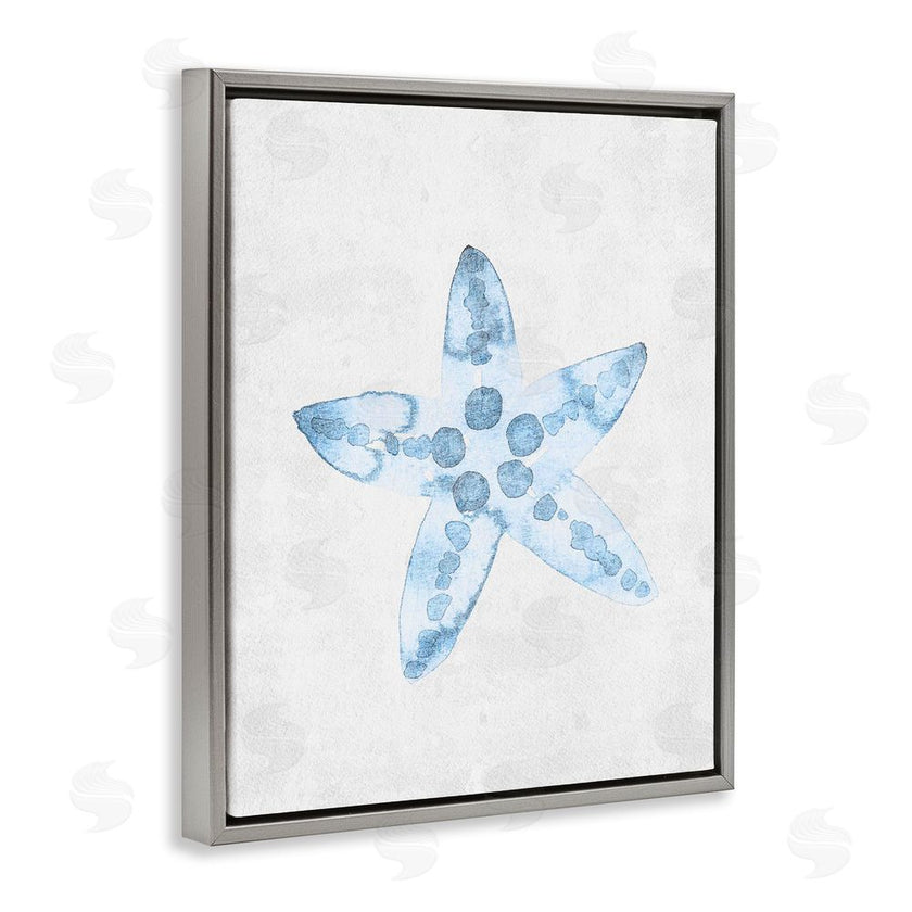Camila Juncos | Soft Watercolor Blue Starfish