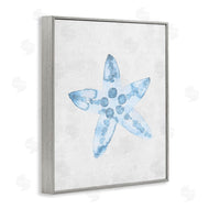 Camila Juncos | Soft Watercolor Blue Starfish