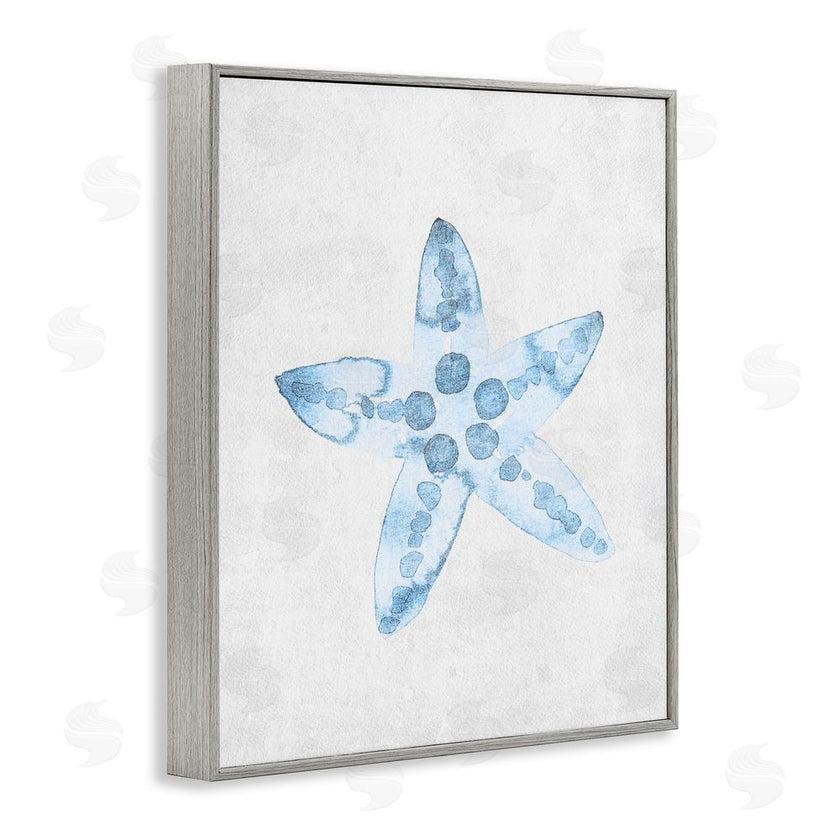Camila Juncos | Soft Watercolor Blue Starfish