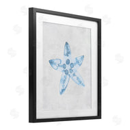 Camila Juncos | Soft Watercolor Blue Starfish
