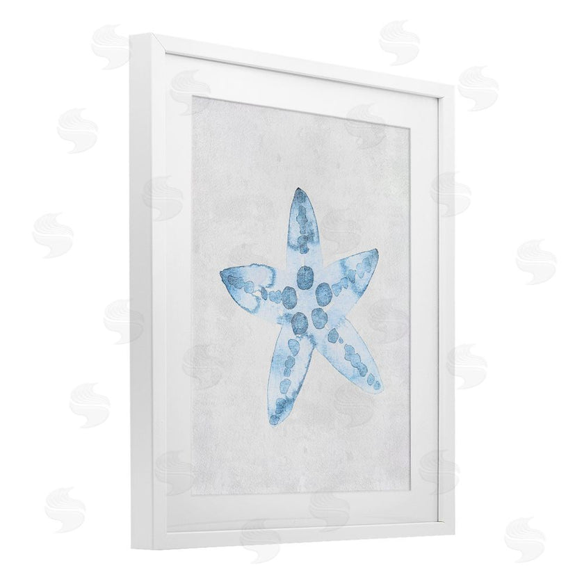 Camila Juncos | Soft Watercolor Blue Starfish