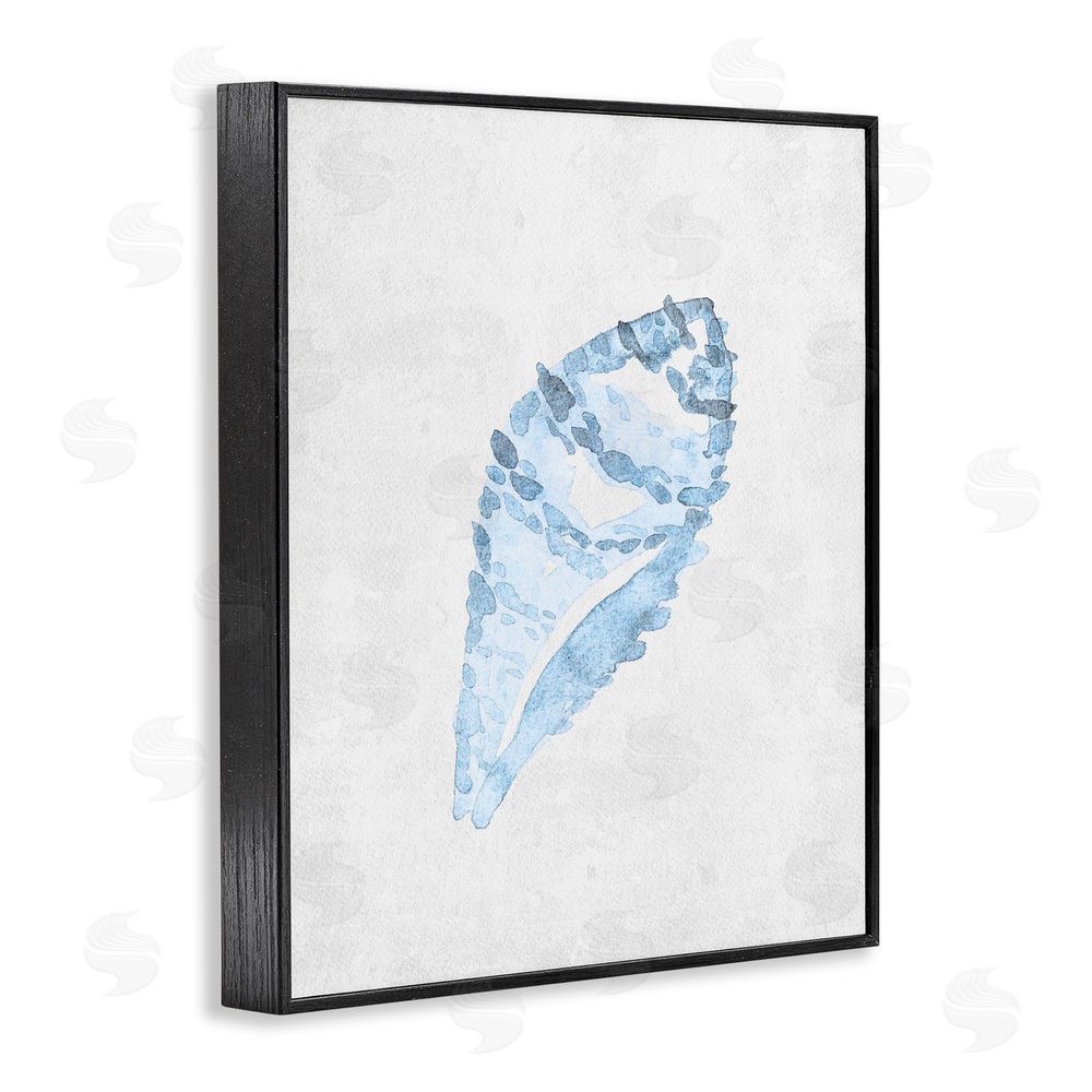 Camila Juncos Sea Snail Seashell Black Framed Giclee Art Print