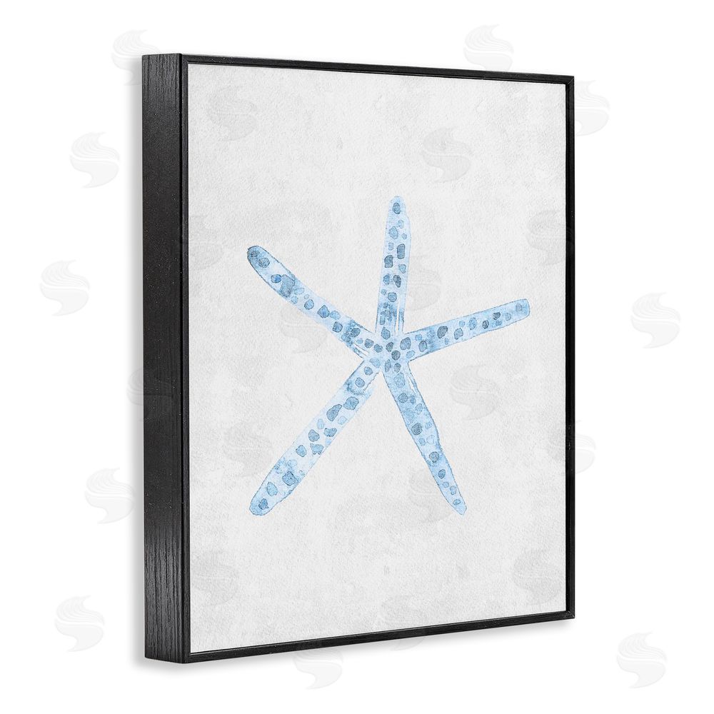 Camila Juncos Starfish with Thin Arms Black Framed Giclee Art Print