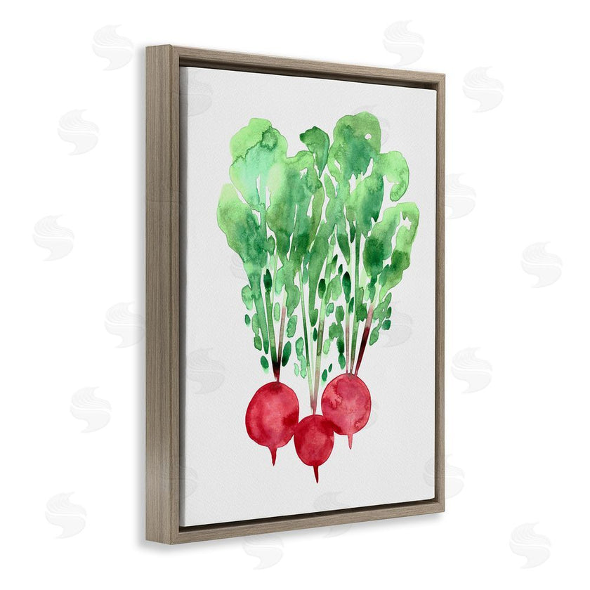 Camila Juncos | Watercolor Garden Radishes