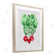 Camila Juncos | Watercolor Garden Radishes