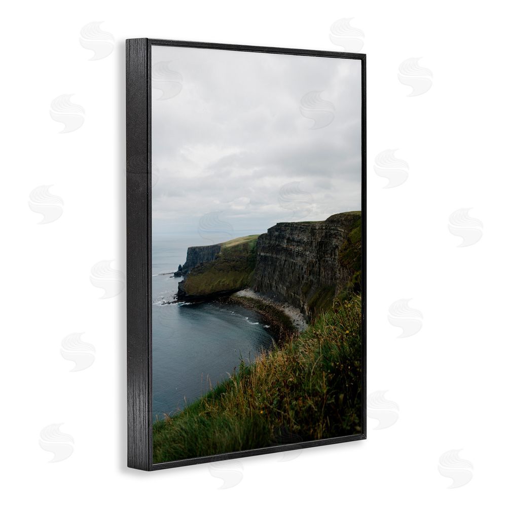 Jade Sharp Photo Ireland Cove Scenic Inlet Black Framed Giclee Art Print