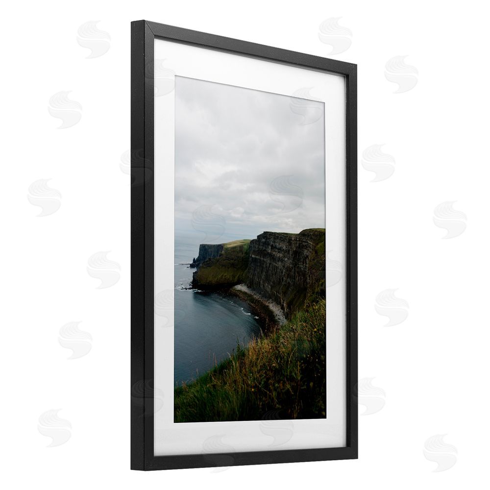 Jade Sharp Photo Ireland Cove Scenic Inlet Black Framed Print Under Glass Art