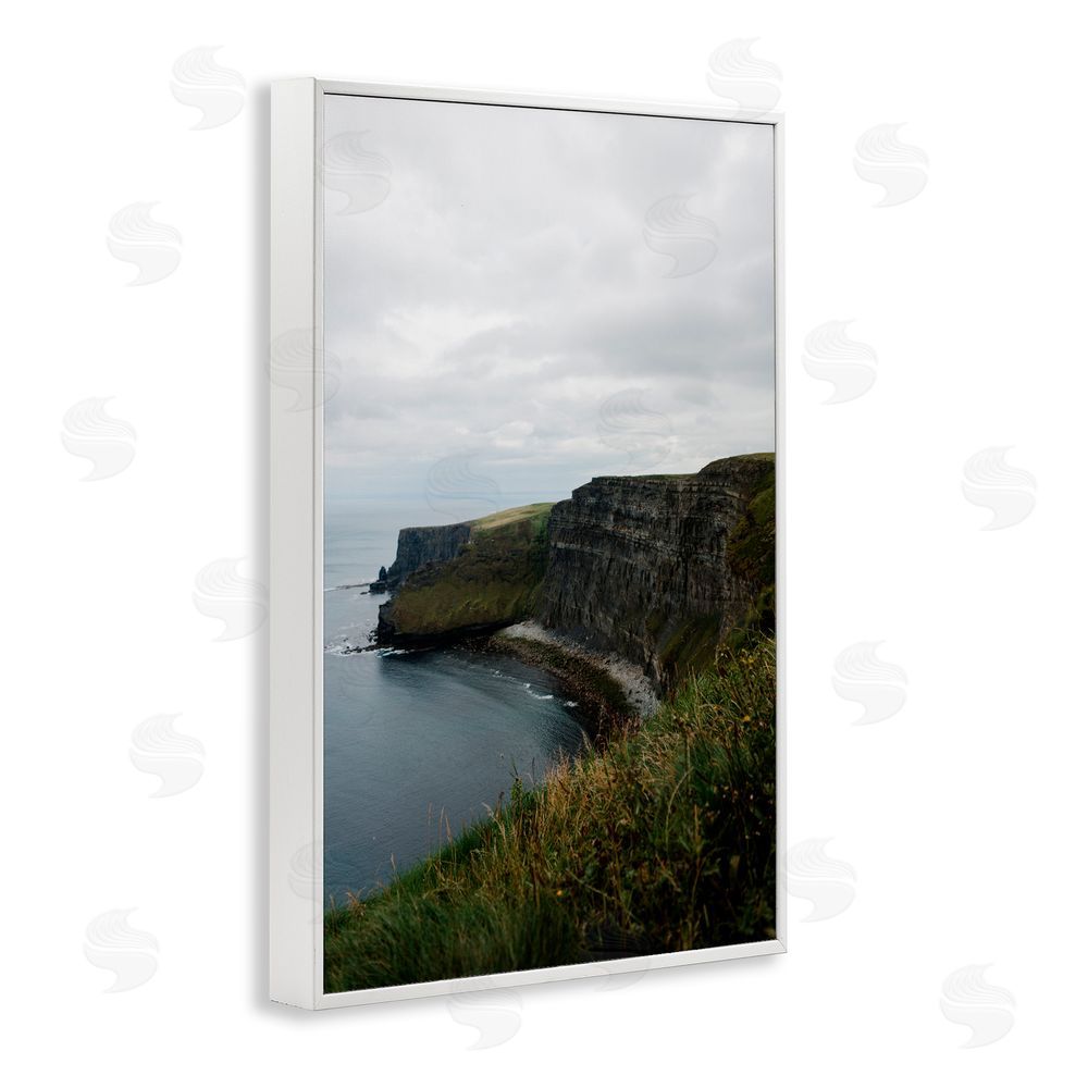 Jade Sharp Photo Ireland Cove Scenic Inlet White Frame Giclee Art Print