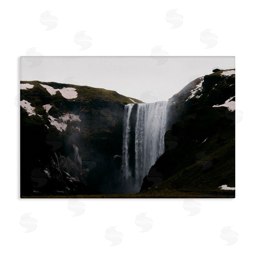 Jade Sharp Photo | Serene Icelandic Waterfall