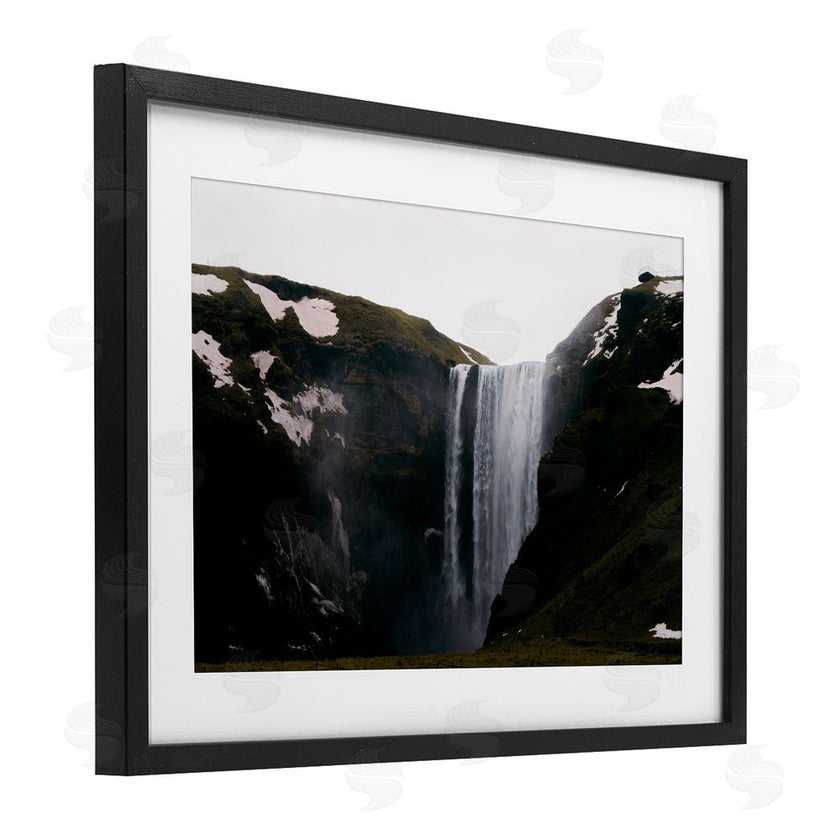 Jade Sharp Photo | Serene Icelandic Waterfall