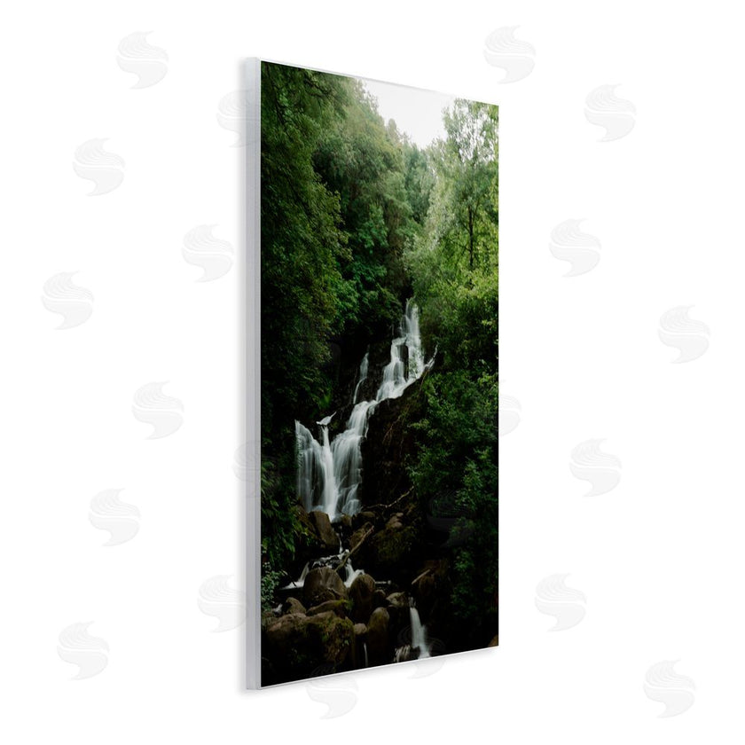 Jade Sharp Photo | Cascading Waterfall in Forest