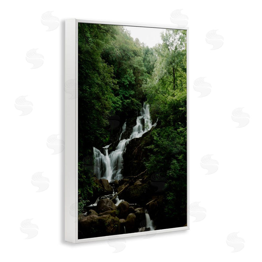 Jade Sharp Photo | Cascading Waterfall in Forest