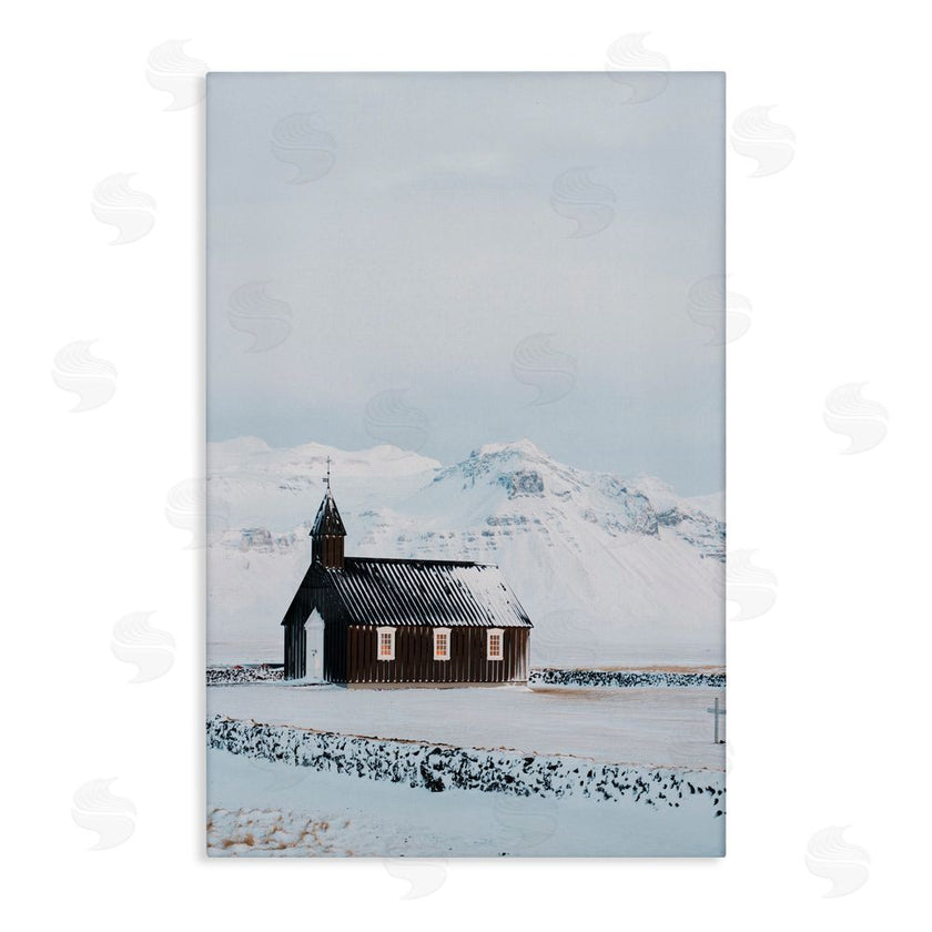 Jade Sharp Photo | Icelandic Church Snowscape