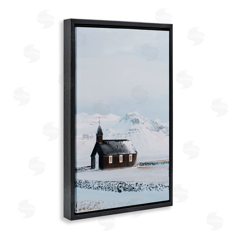 Jade Sharp Photo | Icelandic Church Snowscape